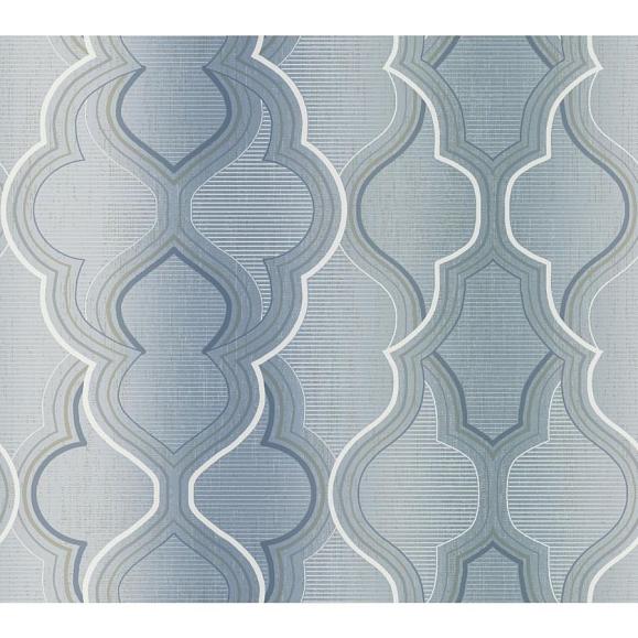 Обои York DM4944 Modern Ombre Damask Blue