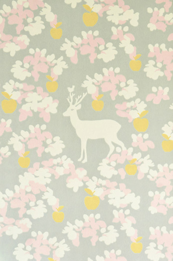 Обои Majvillan 107-03 Apple Garden Grey