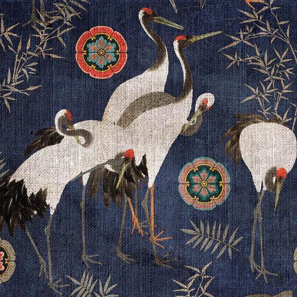 Панно Mind the gap WP20392 Tsuru Indigo