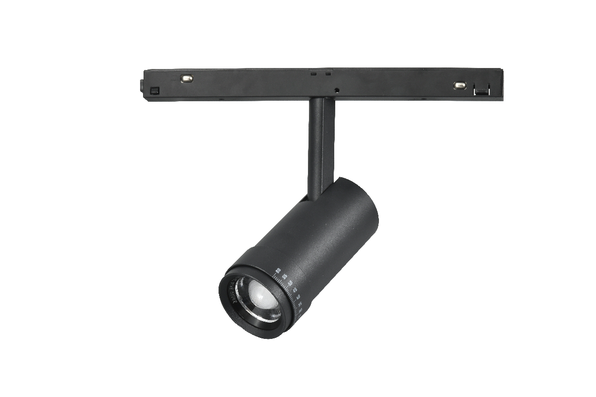 Трековый магнитный светильник iLedex Vision ZOOM 4822-020-D47-10W-10/60DG-3000K-BK