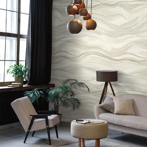 Панно York DD3842 Сurrents Mural Neutral