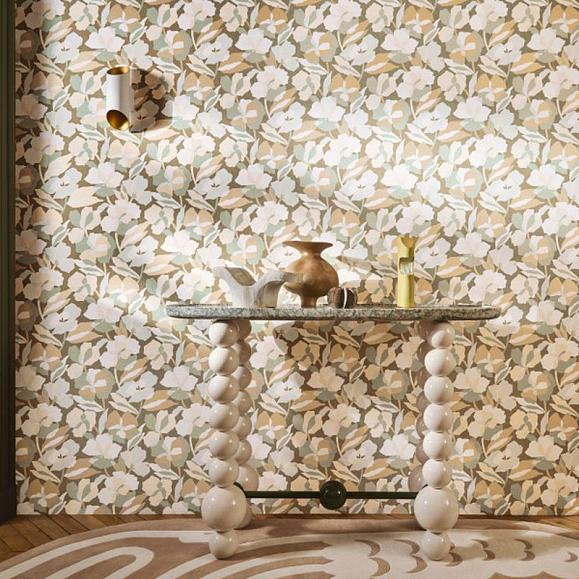 Обои Casamance 76580712 Amaryllis Sauge/nacre