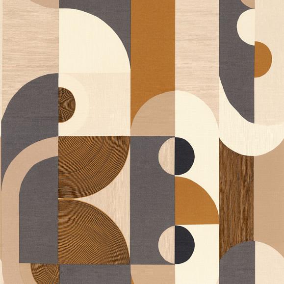 Обои Casamance 75990202 Vassily Ardoise/ambre