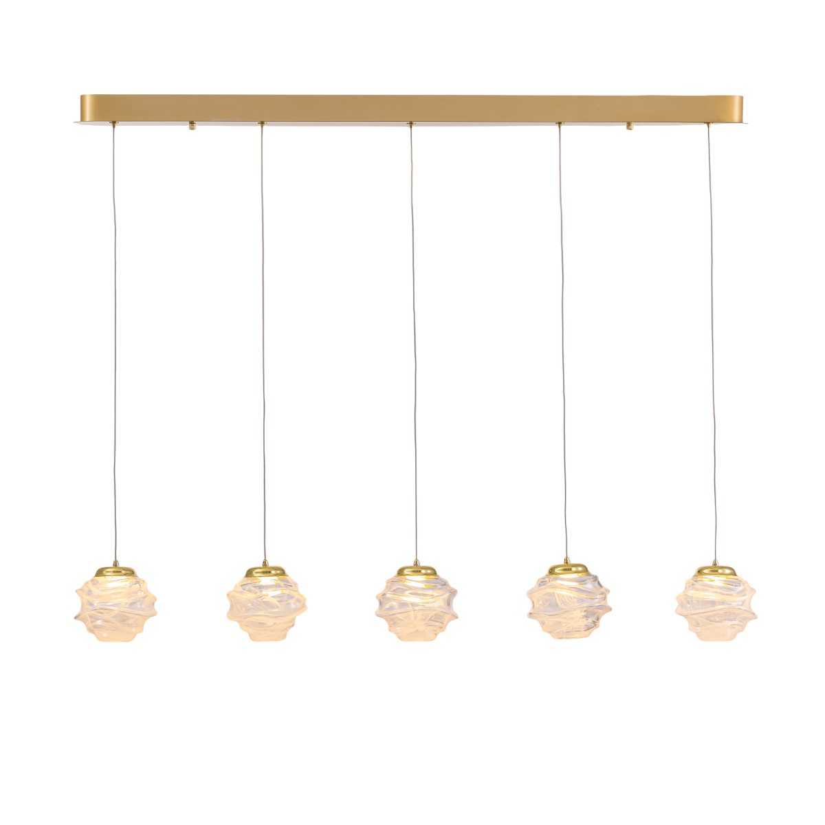 Подвесной светильник Delight Collection MD25030003-5B gold/clear