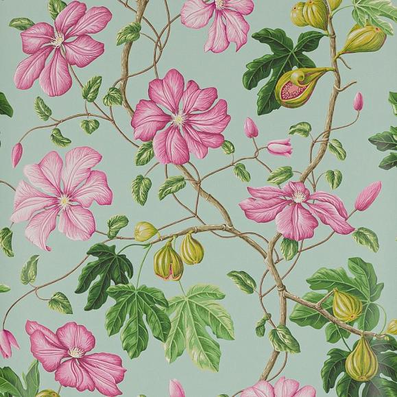 Обои Manuel Canovas 03110-02 Castellane Rose/Aqua