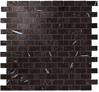 ATLAS CONCORDE MARVEL STONE Nero Marquina Mosaico Lappato Burattato