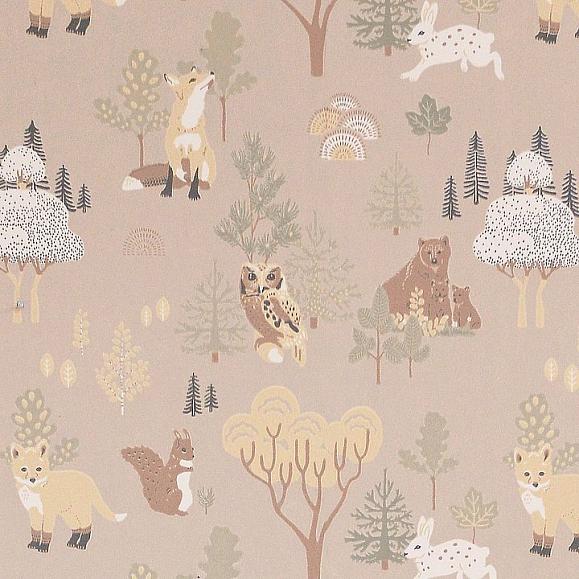 Обои Majvillan 145-03 Deep Forest Soft Beige