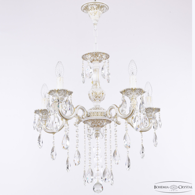 Подвесная люстра Bohemia Ivele Crystal AL78101/5/175 B WMG