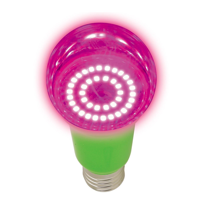 Лампа светодиодная для растений (UL-00004582) Uniel E27 15W прозрачная LED-A60-15W/SPSB/E27/CL PLP30GR
