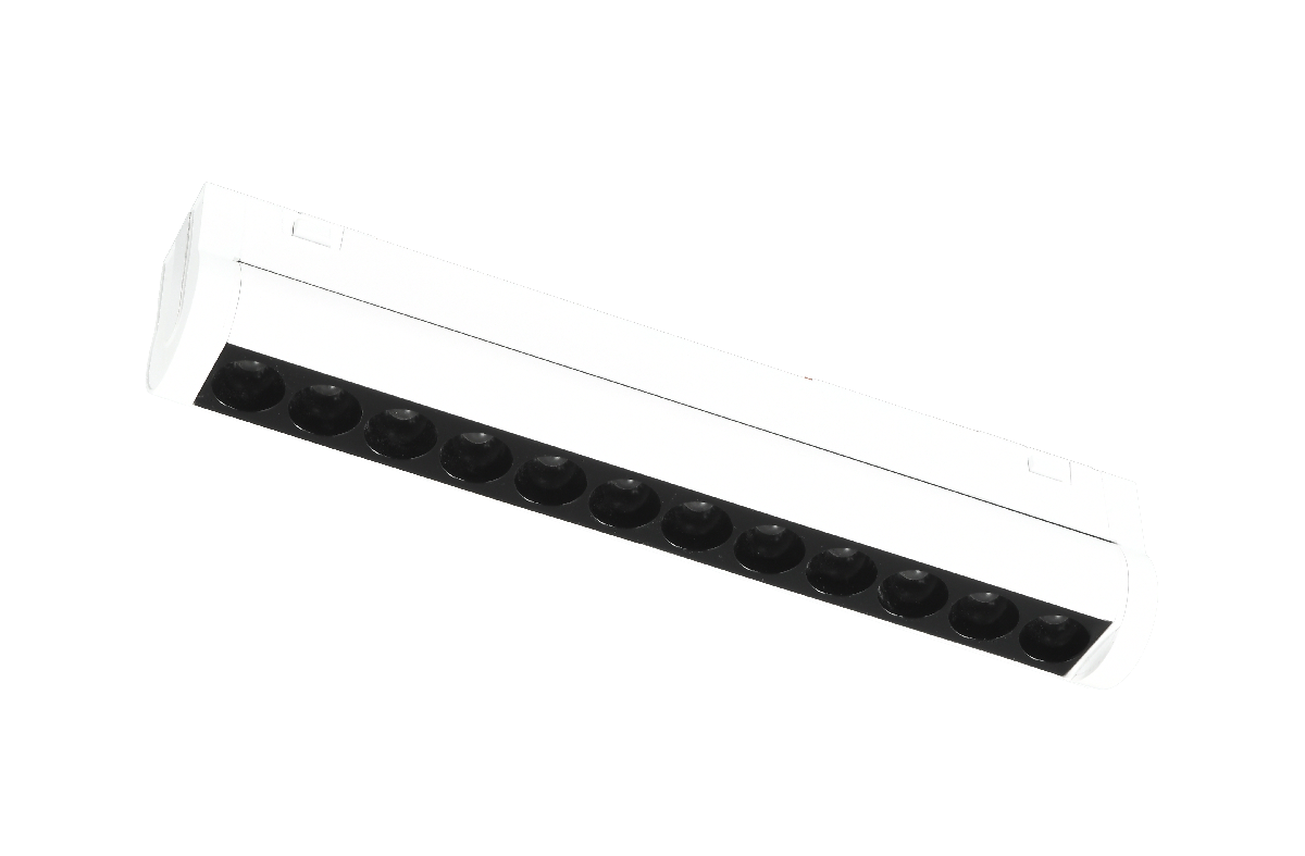Трековый магнитный светильник iLedex Vision 4825-041-L209-12W-36DG-3000K-WH
