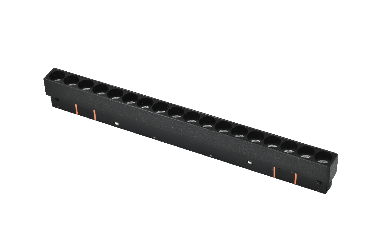 Трековый магнитный светильник iLedex Vision 4822-002-L350-18W-38DG-4000K-BK