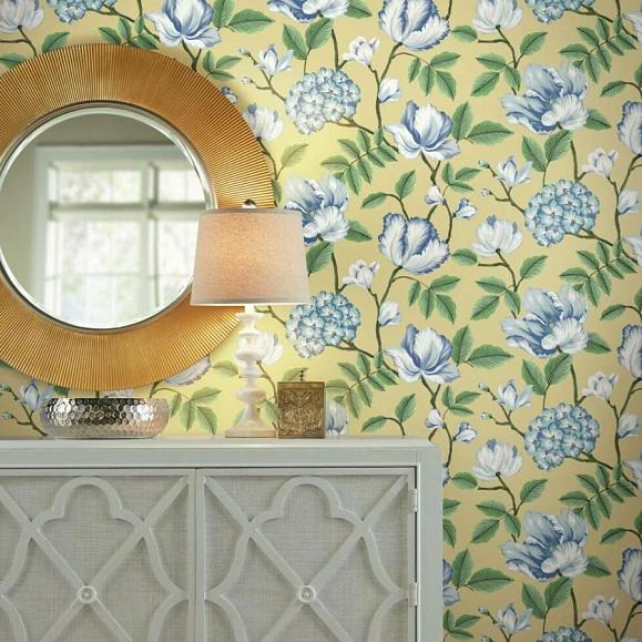 Обои York GR5904 Morning Garden Yellow