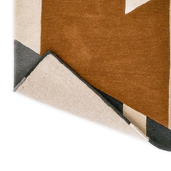 Ковер 143101 (140x200) Harlequin Popova Caramel/Slate/Shell 200 x 140 см