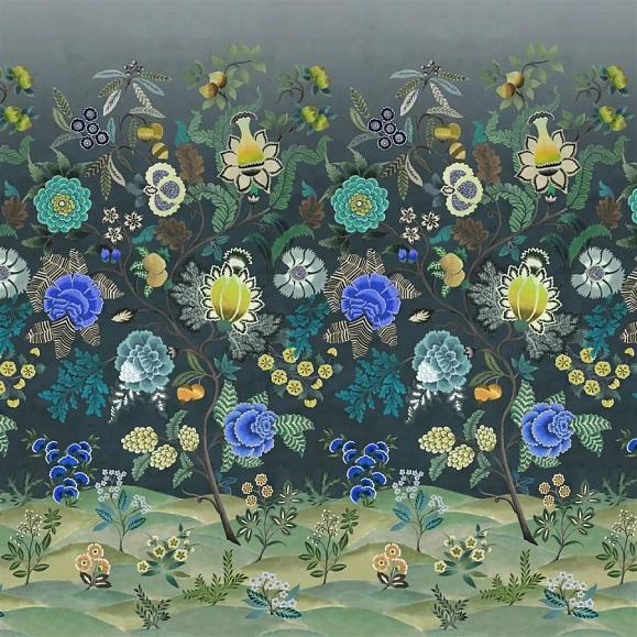 Панно Designers Guild PDG1169/03 Brocart Decoratif Indigo
