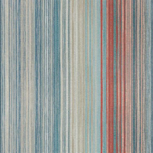Обои Harlequin 111961 Spectro Stripe Teal/Sedona/Rust