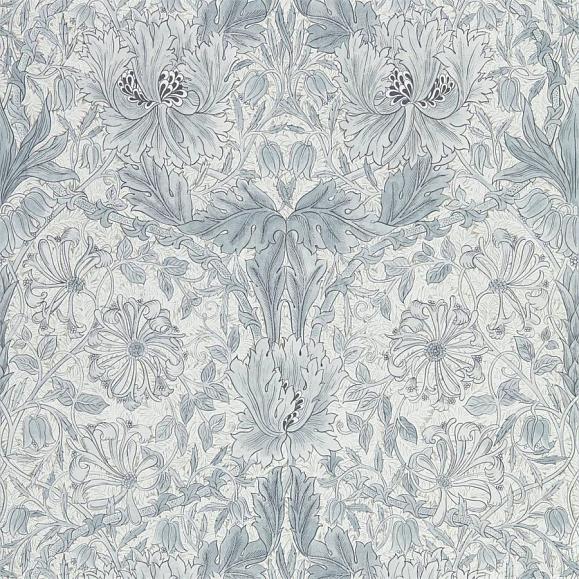 Обои Morris 216524 Pure Honeysuckle & Tulip Cloud Grey