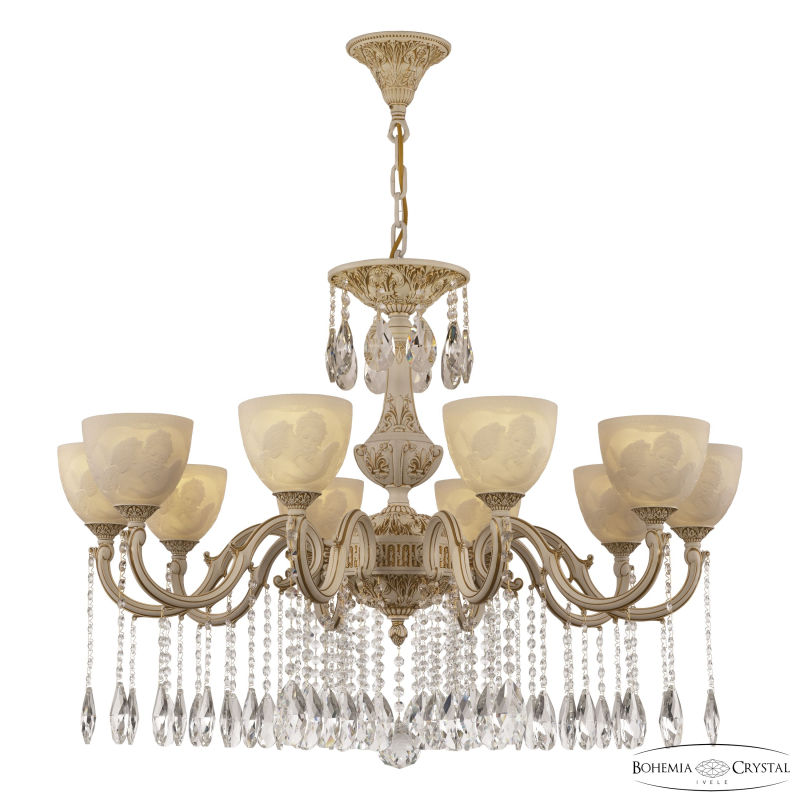 Подвесная люстра Bohemia Ivele Crystal AL78101/10/300 A WMG P1 U Angel