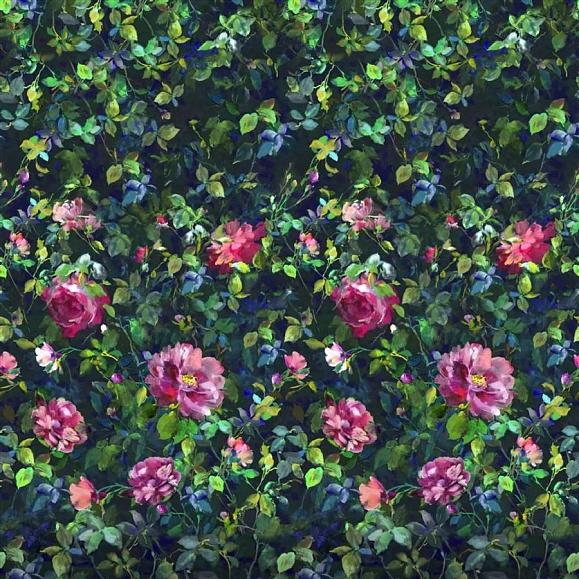 Панно Designers Guild PDG1154/01 Gertrude Rose Fuchsia