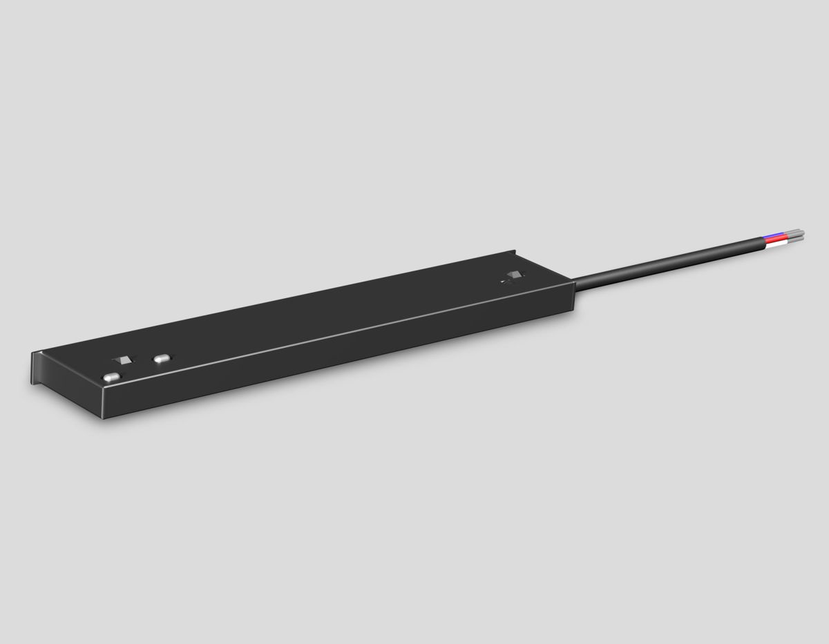 Блок питания внутренний с вводом питания для магнитного шинопровода Ambrella Light Track System 48V 10mm 100W GL2061