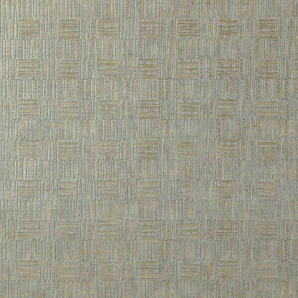 Обои Thibaut T75085 Tunica Basket Grey / Metallic Gold