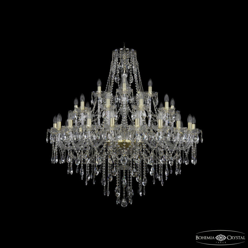 Подвесная люстра Bohemia Ivele Crystal 1415/20+10+5/400 G
