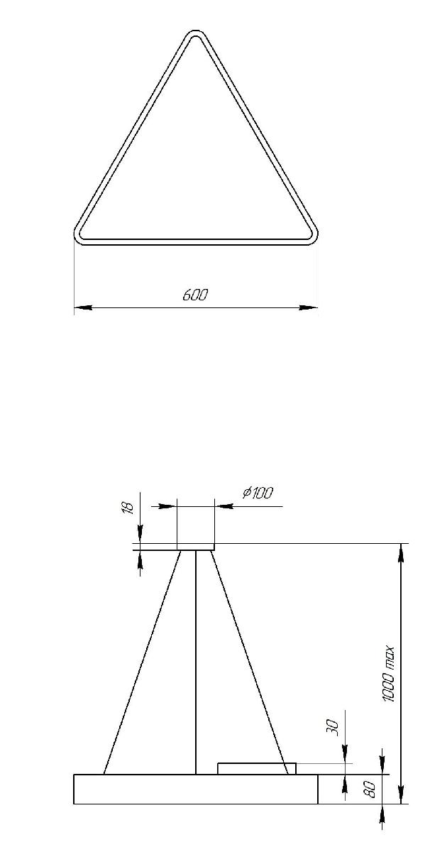 Подвесной светильник Эра Geometria SPO-151-B-40K-030 Б0050575