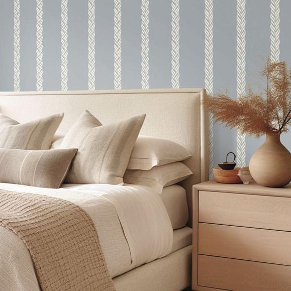 Обои York GT4546 Braided Stripe Blue