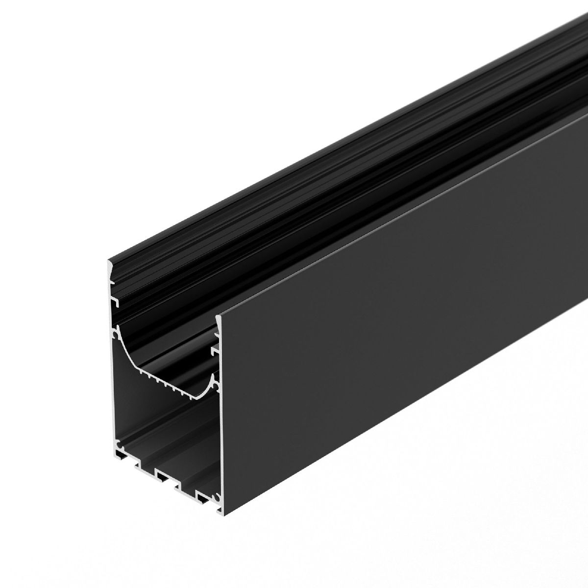 Алюминиевый профиль Arlight LINE-S-5075-2500 BLACK 041848