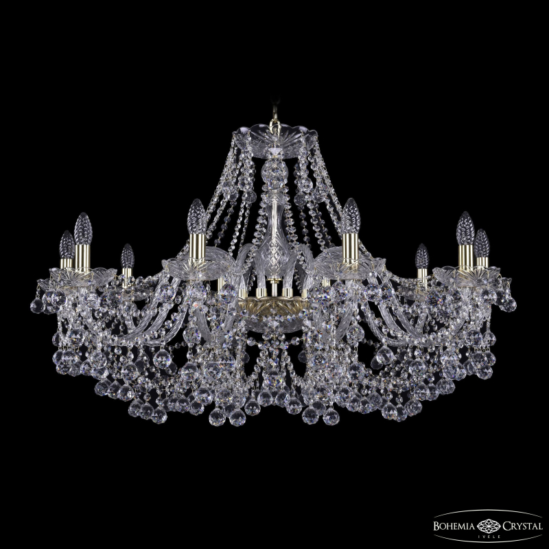 Подвесная люстра Bohemia Ivele Crystal 1409/10/360 G