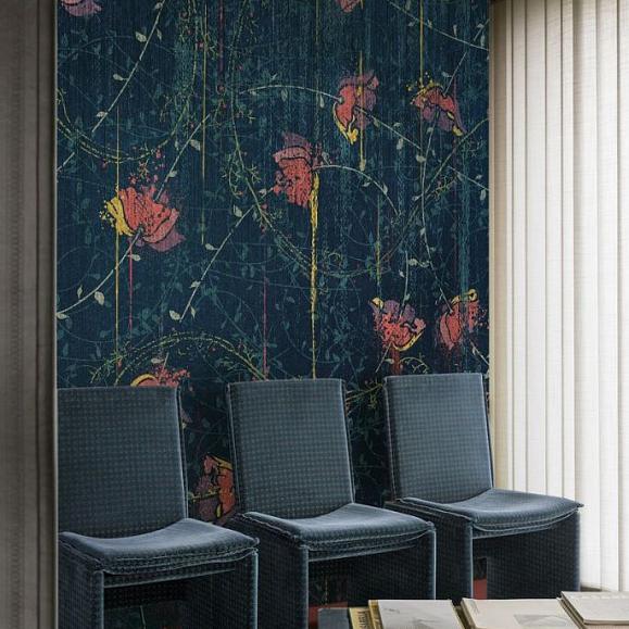 Панно Wall & Deco WDPO2201 Poppies Mesh