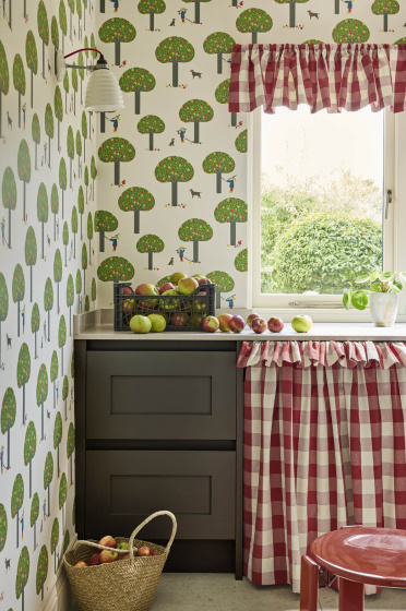 Обои Little Greene 0231ROSAGEA Sage & Onions