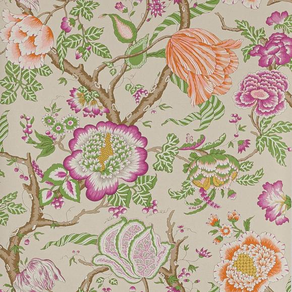 Обои Manuel Canovas 03117-03 Brahmane Pivoine