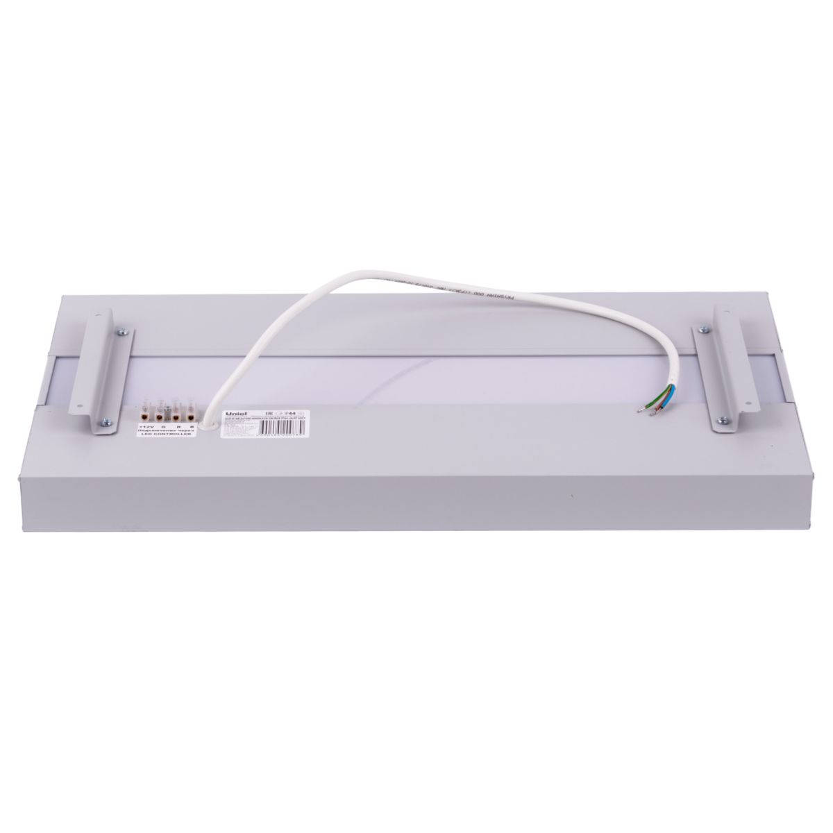 Светодиодная панель Uniel UL-00012594 ULO-K16B 2x16W/4000K/L50 5W/RGB IP44 LIGHT GREY
