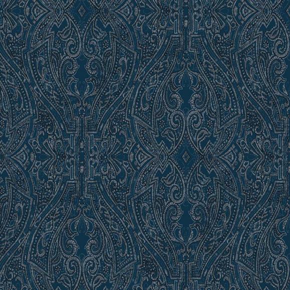 Обои York HO2133 Ascot Damask Indigo