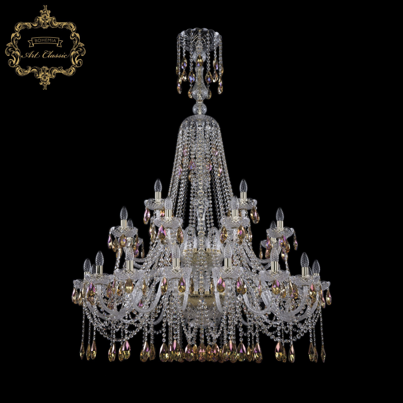 Подвесная люстра Art Classic 11.12.16+8+4.400.2d.XL-156.Gd.Sp.K777