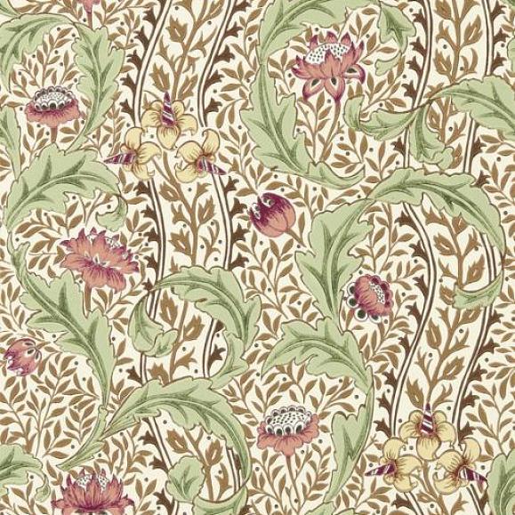 Обои бумажные Morris 217579 коллекции Unfinished Works Wallpaper