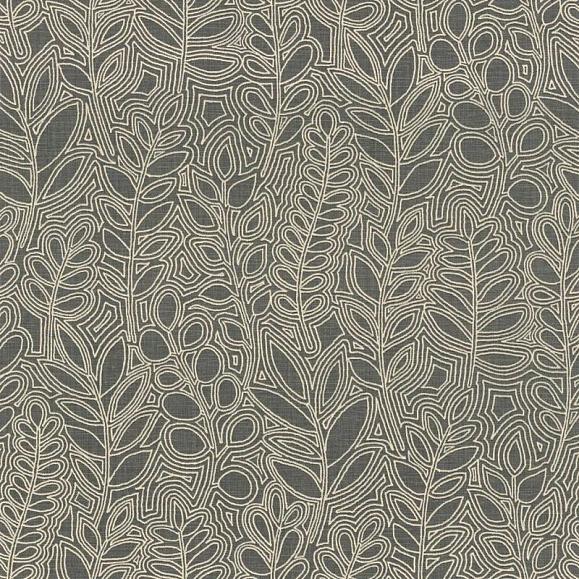 Обои Casamance 76680916 Astragale Anthracite