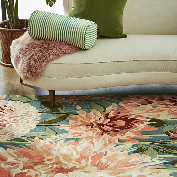 Ковер 142408 (140x200) Harlequin Dahlia Coral/Wilderness 200 x 140 см
