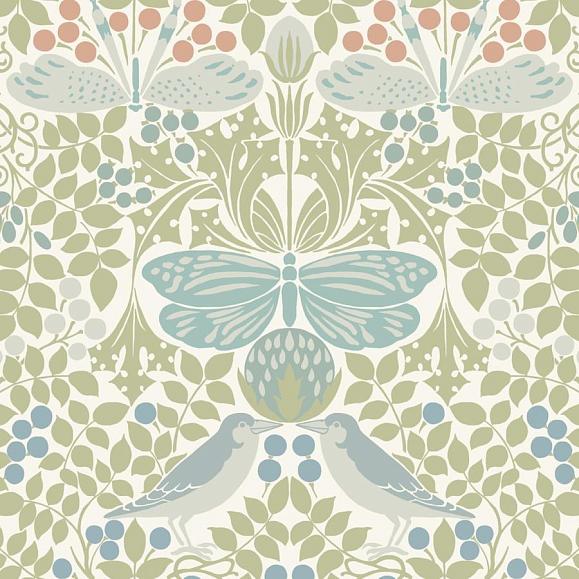 Обои York AC9164 Butterfly Garden Pastel