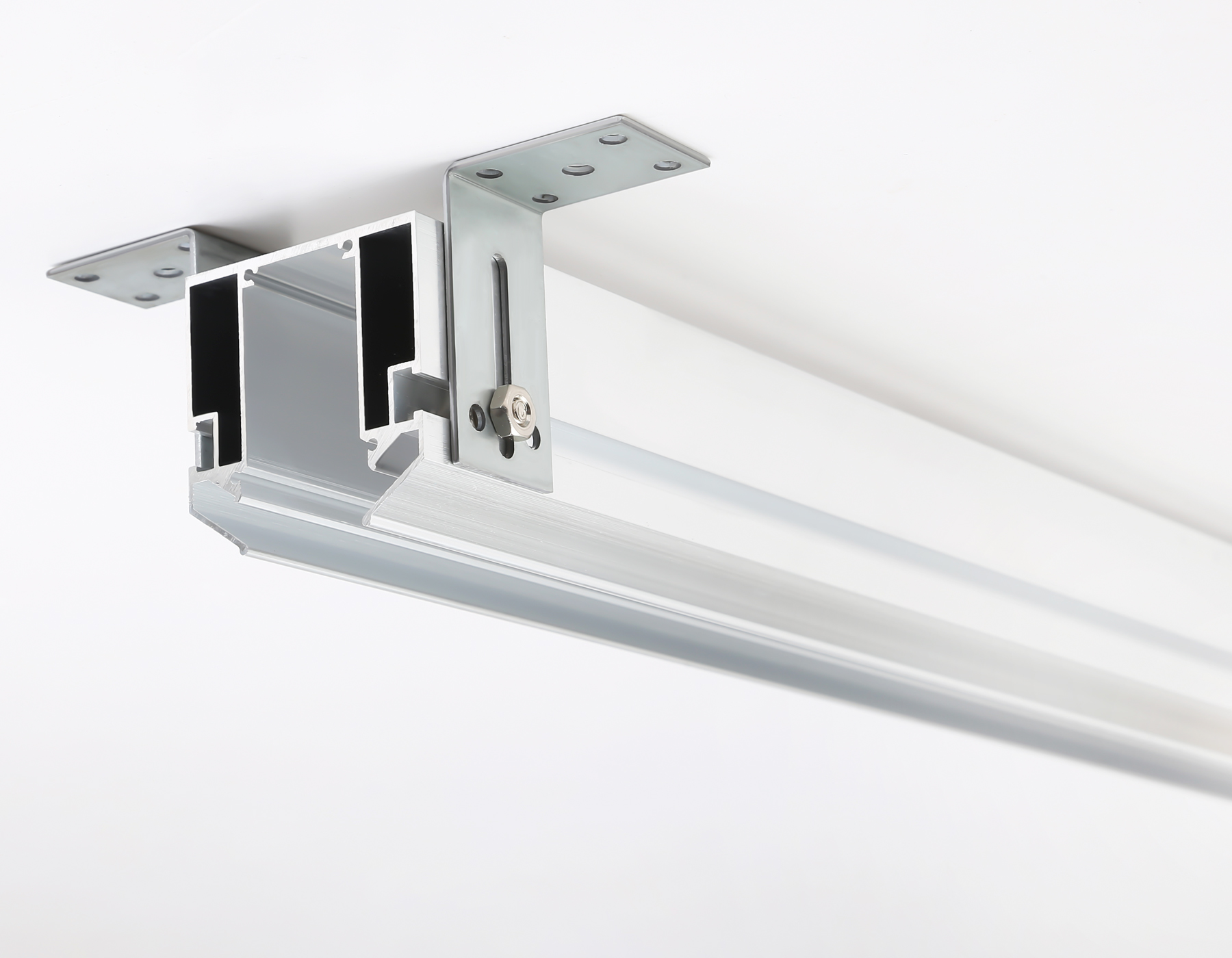 Корпус в натяжной потолок для накладного шинопровода Ambrella Light Track System GL3344