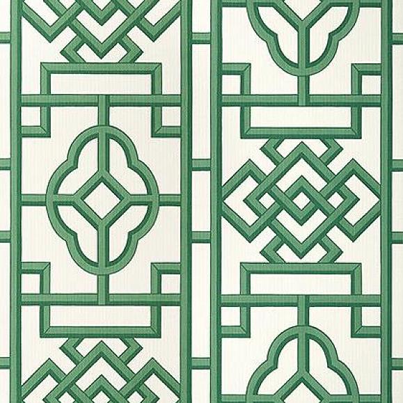 Обои Thibaut T13313 Gateway Emerald