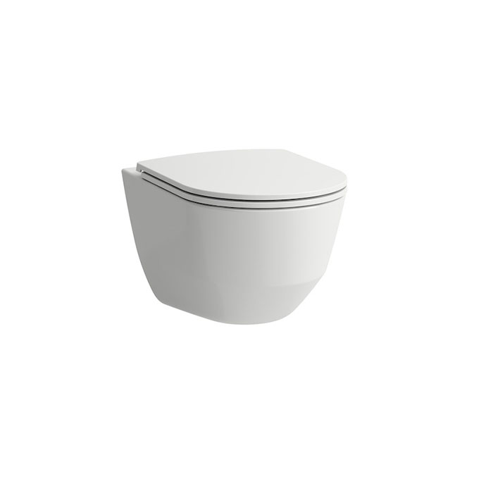 Laufen Pro Унитаз подвесной, безободковый, 53х36х34см., покрытие LCC, цвет: белый