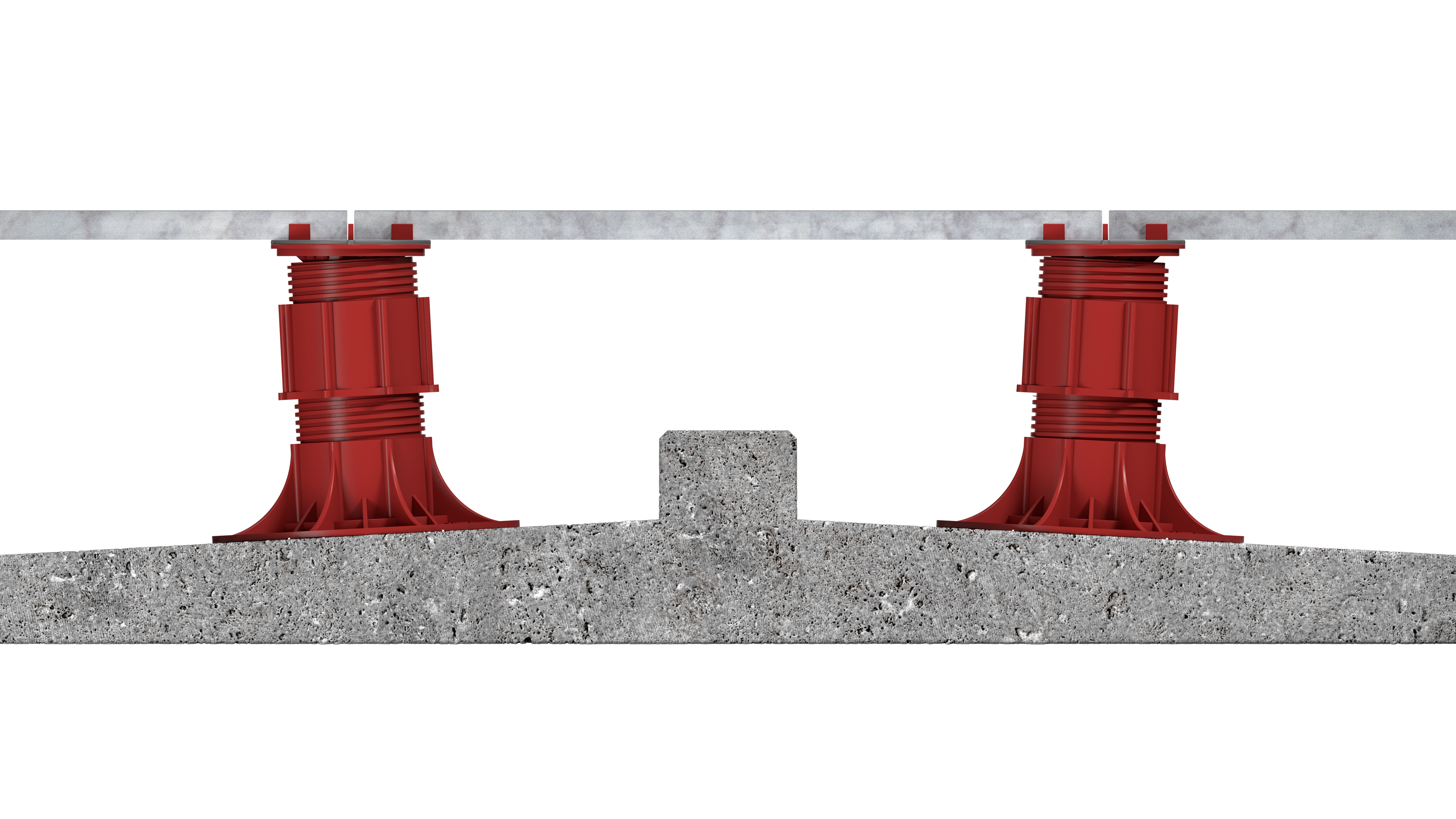 Противопожарная регулируемая опора HILST LIFT F2 (50-75мм)