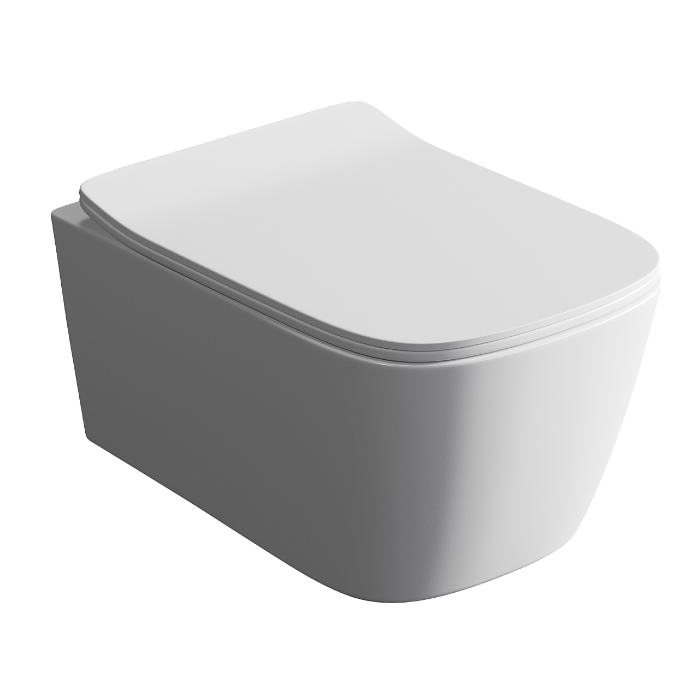 Artceram A16 Унитаз подвесной 36x52см, безободковый, saniglaze, the.reel, цвет: белый