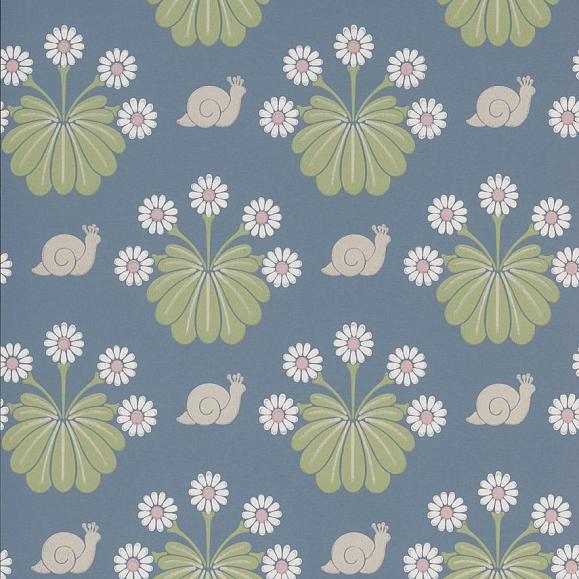 Обои Little Greene 0260BUJUNIP Burges Snail Juniper