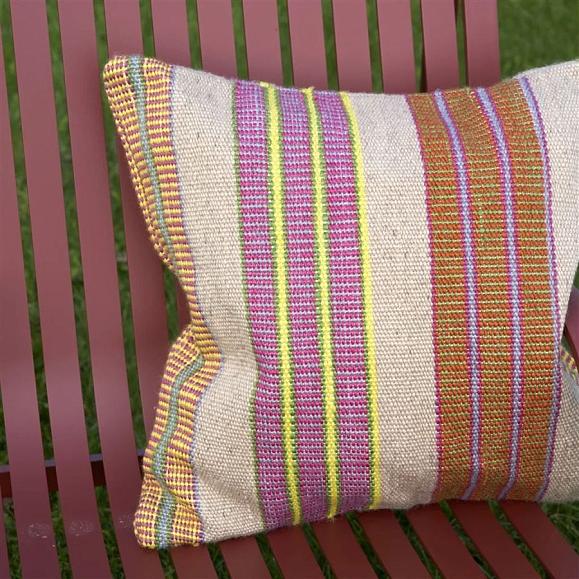 Подушка CCDG1498, Mahakam Outdoor, Coral, Designers Guild 50 x 50см