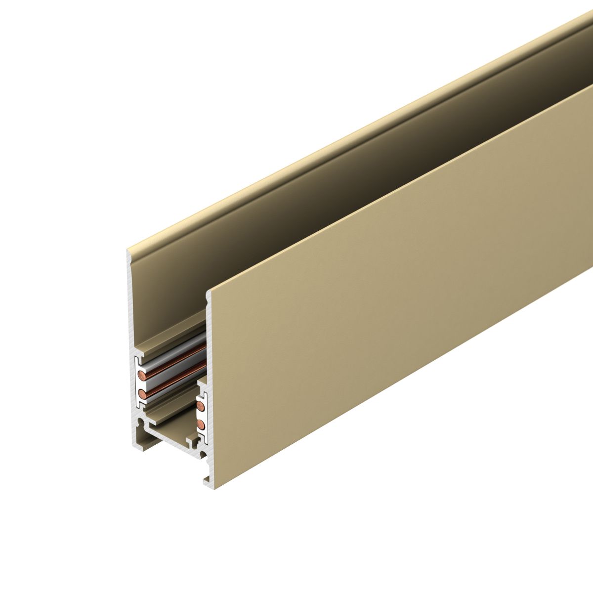 Шинопровод магнитный накладной Arlight MAG-ORIENT-COLOR-TRACK-2652-2000 (RAL1001) (IP20 Металл) 066081