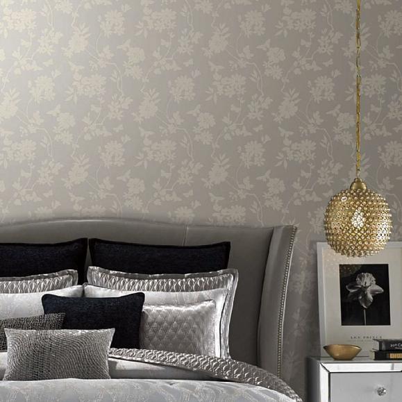 Обои York DT5024 Flutter Vine Pearl