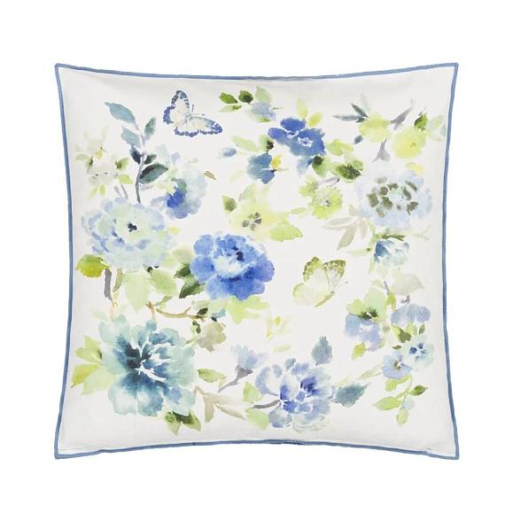 Подушка CCDG1489, Fiore d'Acqua, Delft, Designers Guild 50 x 50см