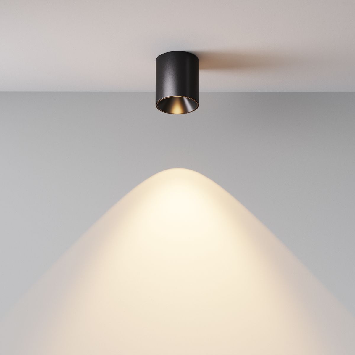 Накладной светильник Maytoni Alfa LED C064CL-5W3K-RD-B
